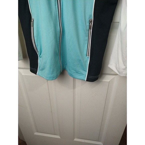 $ Style Co Sport Women's Lightweight Colorblock Full Zip Pocket Jacket. Size M - Picture 8 of 11